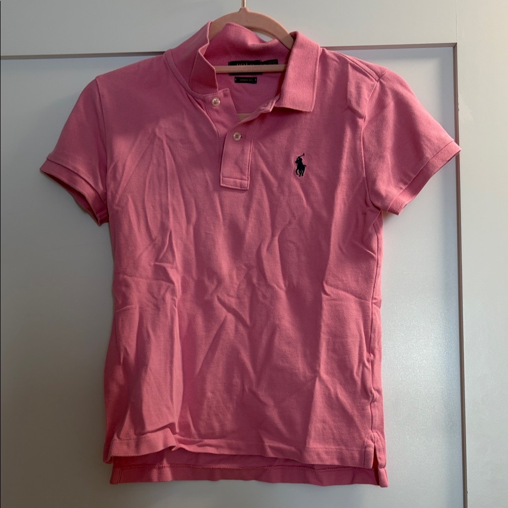 Polo by Ralph Lauren Pink Skinny Fit Shirt